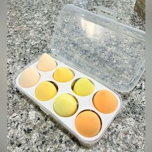 Cosmetic Egg 8 Pcs set Blender Beauty